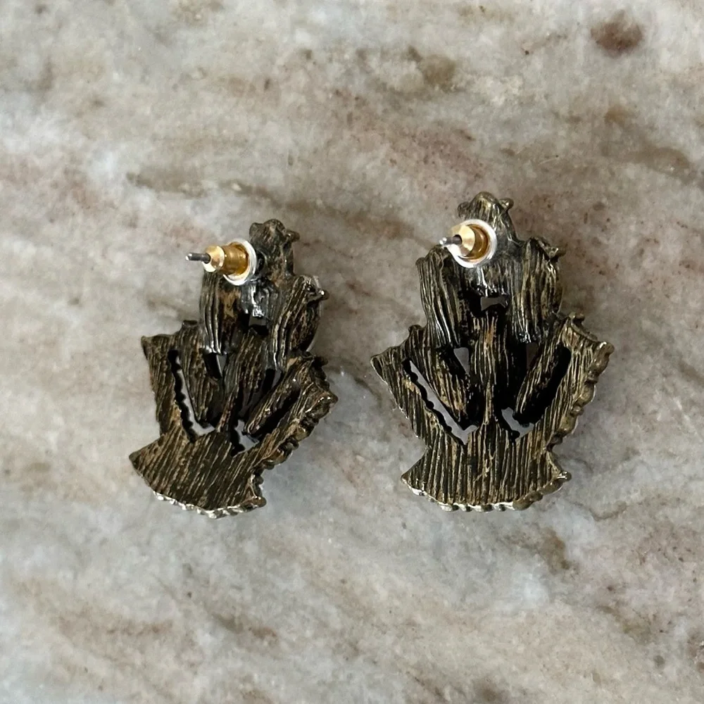 Sparkly Stud Rhinestone Statement Earrings - Holiday / Party / Going Out